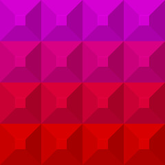 Fototapeta na wymiar Red and pink geometric background. Vector illustration. 