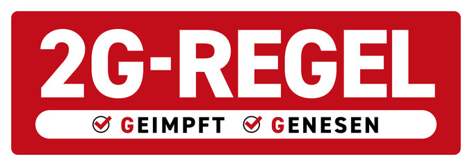 2G-Regel-Sticker_rot Corona Virus