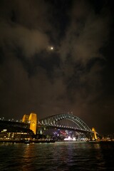 Sydney Hafen bei Nacht