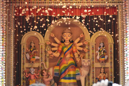  Goddess Durga Festival of Bengal, India