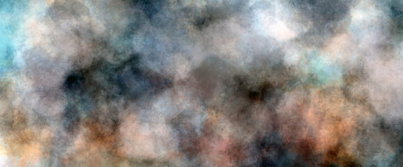 抽象的　水彩画　パターン