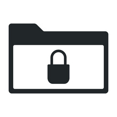 folder with lock