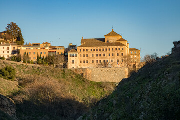 Fototapeta premium Sunset in the city of Toledo. February 2019 Spain
