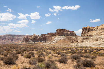 Scenic view of Grand Staircase-Escalante National Monument, Utah