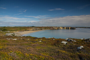 beautiful landscape of the peninsula of crozon