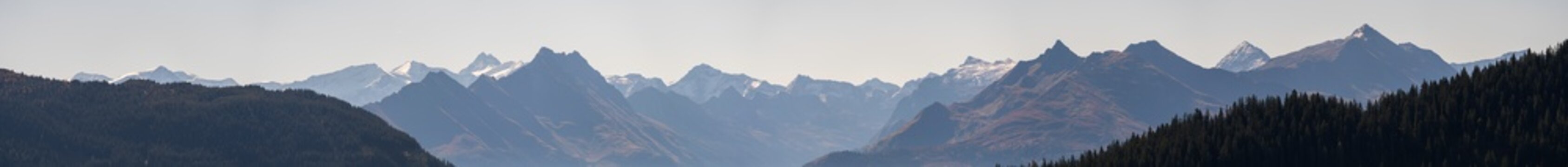 Hohe Tauern Panorama mit Gro&szlig;glockner