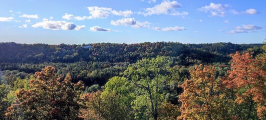 landscape in the mountains