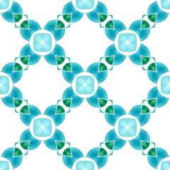 Striped hand drawn design. Green good-looking