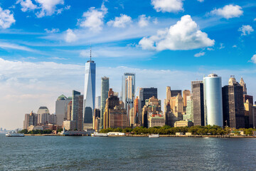 Obraz premium Manhattan cityscape in New York