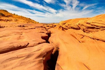 Fototapeta na wymiar Antelope Canyon Page, Arizona