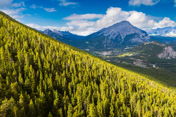 Bow Valley in Banff national park