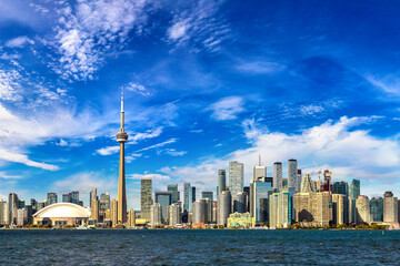 Obraz premium Toronto and CN Tower, Canada