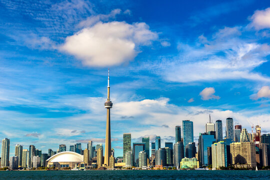 Toronto And CN Tower, Canada