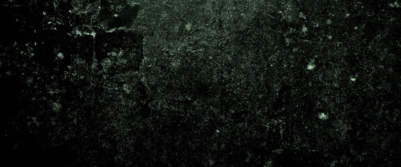 Obraz na płótnie Canvas Scary dark walls, slightly light black concrete cement texture for background