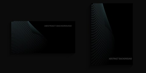 premium background with abstract blue lines for cover, banner, poster, billboard