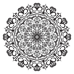 Circular pattern in form of mandala