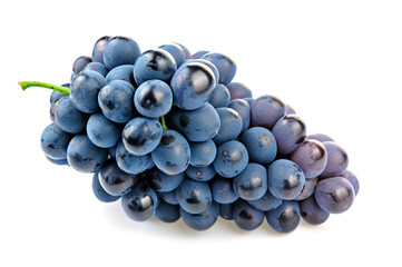 Grapes in white background