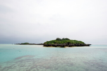 与論島の皆田海岸