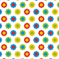 flower pattern background wallpaper vector illustration editable