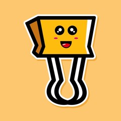 paper clip cartoon design