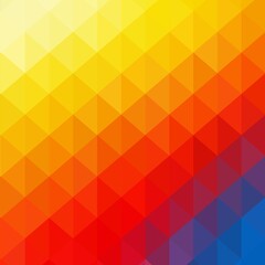 Abstract polygonal vector background. Geometric vector illustration. Creative design template. Blue, green, pink colors.. eps 10