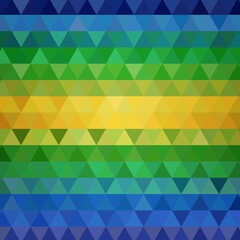 Light Blue, Yellow Low poly crystal background. Polygon design pattern. Low poly illustration, low polygon background. eps 10