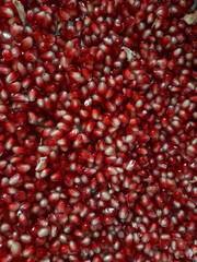 pomegranate seeds background