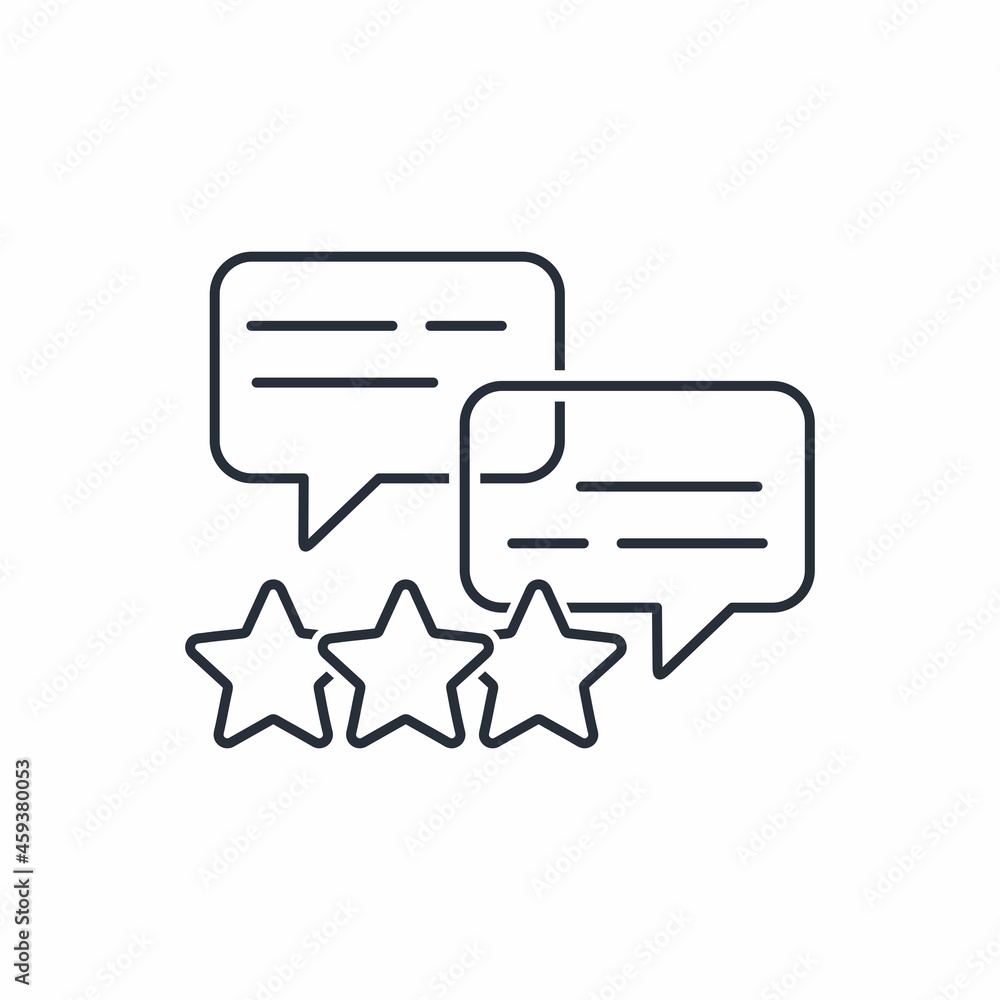 Poster productive negotiation result. consensus. vector linear icon isolated on white background.