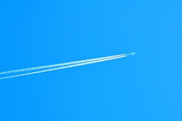 plane in the sky
