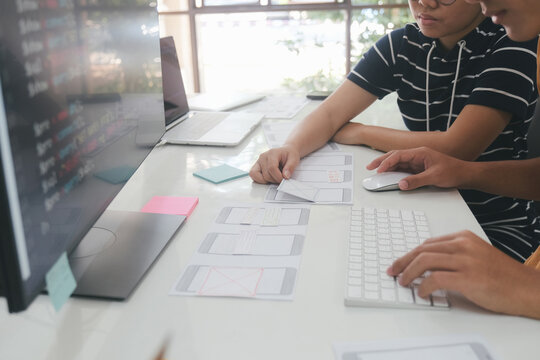 UX UI and Programming development technology.