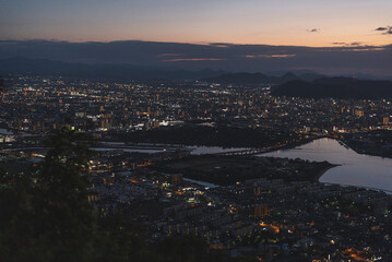 夕暮れの風景