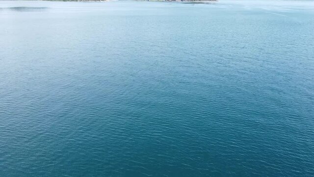 discovering shot of lake atitlan in guatemala