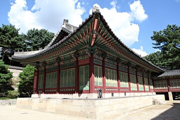 Fototapeta premium 한국의왕실창덕궁입니다