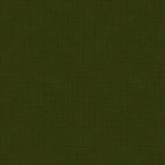 Textured dark olive seamless pattern. Imitation of a rough canvas. Burlap.