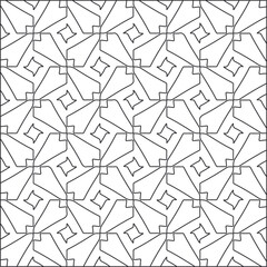 Design monochrome grating pattern,black and white patterns.Repeating geometric tiles from striped elements. black otnament.