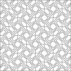 Design monochrome grating pattern,black and white patterns.Repeating geometric tiles from striped elements. black otnament.