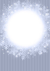 雪の結晶の背景