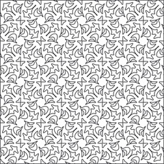 Design monochrome grating pattern,black and white patterns.Repeating geometric tiles from striped elements. black otnament.