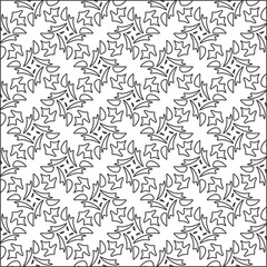 Design monochrome grating pattern,black and white patterns.Repeating geometric tiles from striped elements. black otnament.