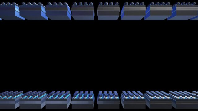 corona virus vaccine bottle particle loop animation