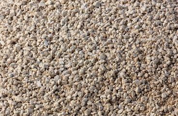 Gravel as an abstract background.