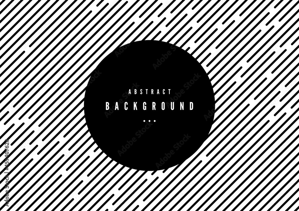 Poster abstract black and white stripe line background. design geometrical. white and gray gradient color b