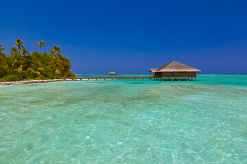Spa saloon on Maldives island