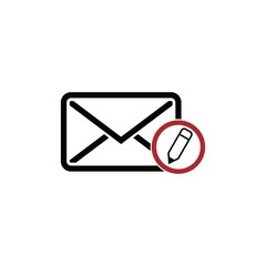 Email Vector Line Icon. Contains such Icons as Inbox, Letter, Attachment, Envelope and more. 