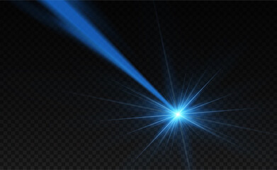 Abstract laser beam