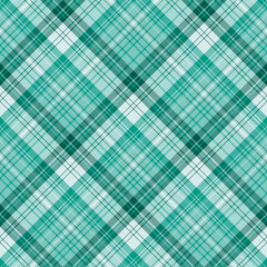 Seamless pattern in mint green colors for plaid, fabric, textile, clothes, tablecloth and other things. Vector image. 2