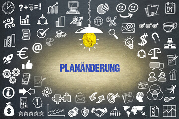 Planänderung 