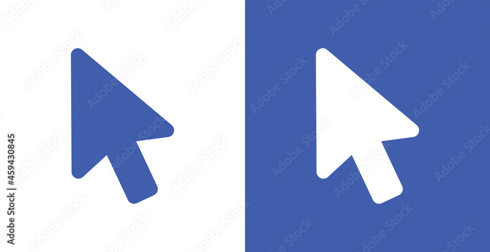 Poster Cursor icon. Computer mouse, cursor arrow icon vector illustration.