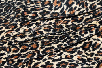 Fabric Fur Leopard Animal Print Background