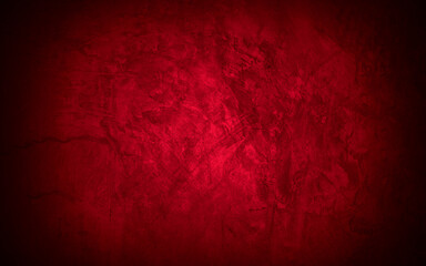 Obraz premium Old wall texture cement black red background abstract dark color design are light with white gradient background.